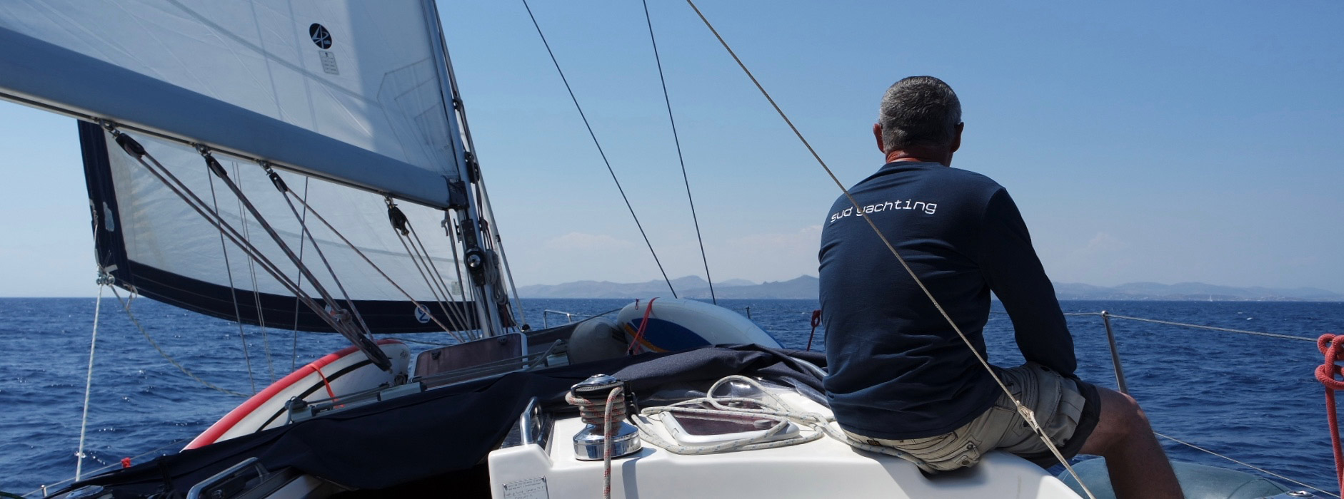 Le formateur Sud Yachting est aussi skipper